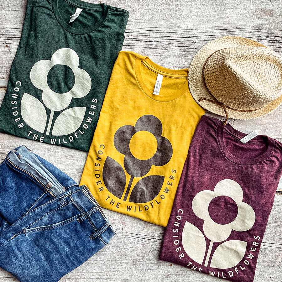 Consider the Wildflowers Triblend Tee / T Shirt