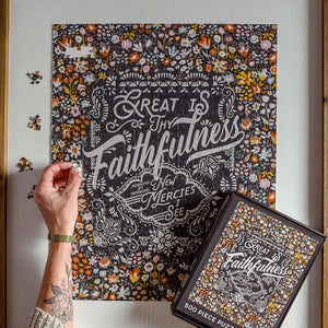 Great is Thy Faithfulness 500 Piece Puzzle