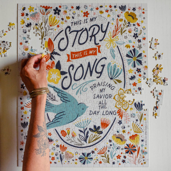 This is my Story This is my Song Puzzle - Fancy That Design House