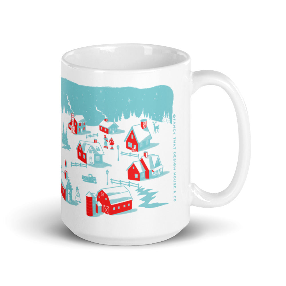 Christmas Village Mug