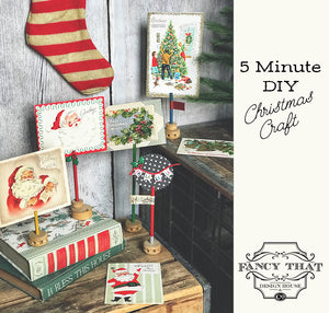 5 minute DIY Tinker Toy Christmas Craft