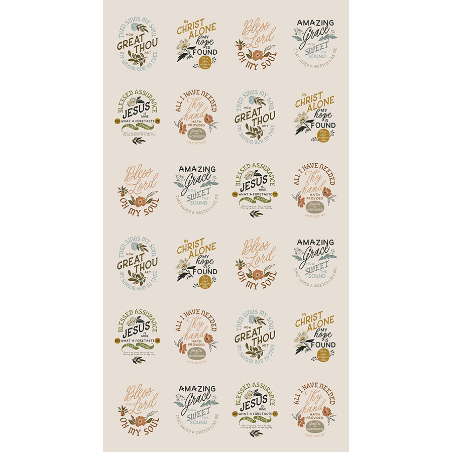 Moda Wellspring Panel MOCHI LINEN CANVAS (small prints) - PREORDER