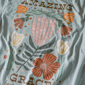 Amazing Grace Comfort Colors 100% cotton Tee / T Shirt