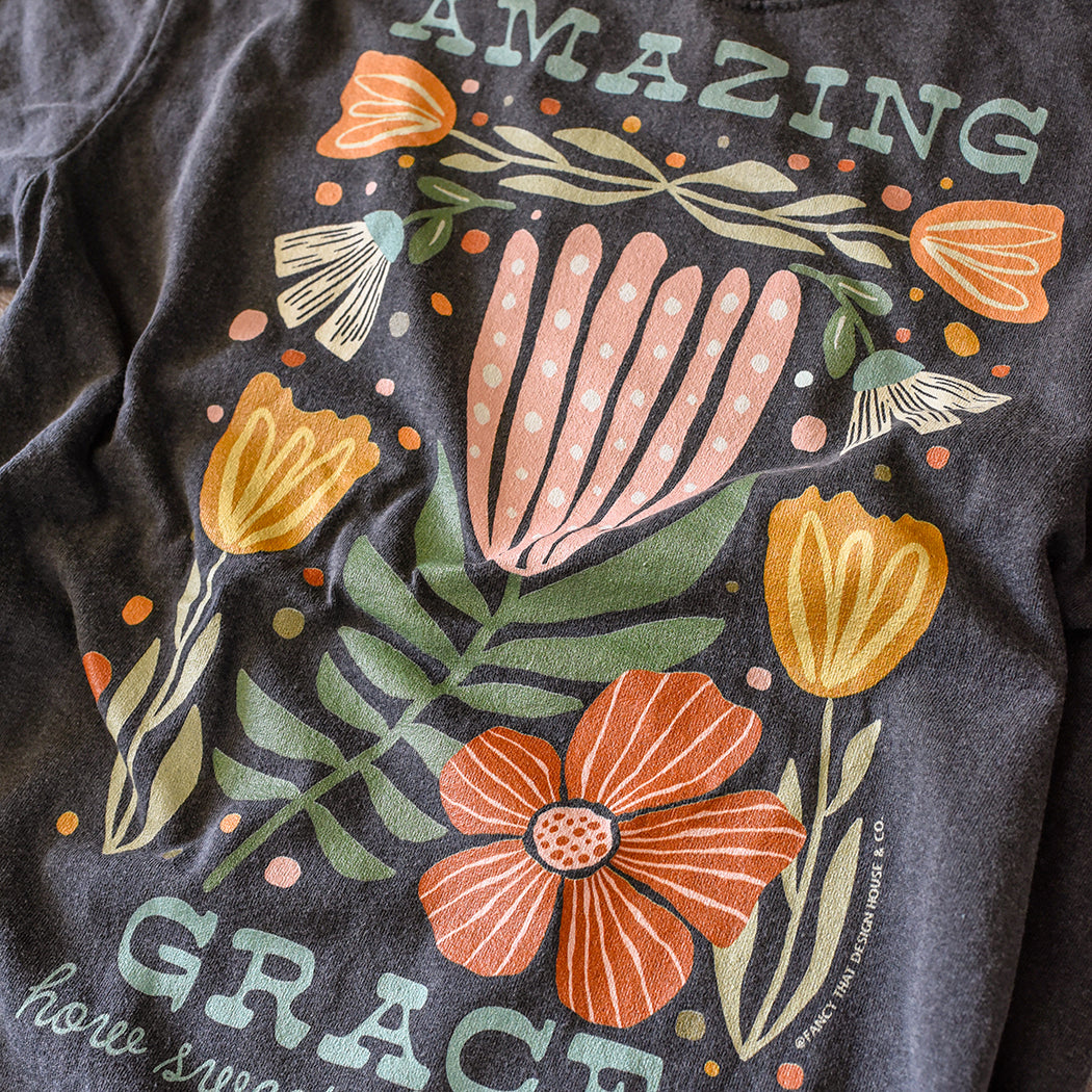 Amazing Grace Comfort Colors 100% cotton Tee / T Shirt