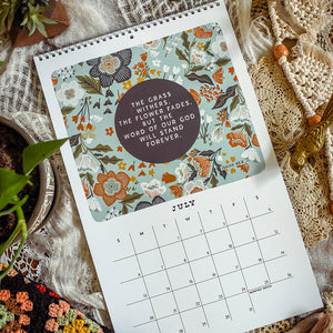 2025 Hymns & Hope Wall Calendar