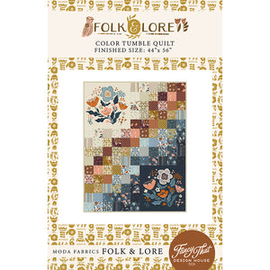 Moda Folk & Lore - Color Tumble Quilt Printed Booklet PREORDER