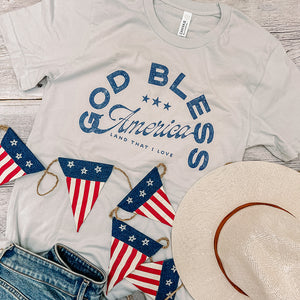 God Bless America Tee / T Shirt 100% cotton