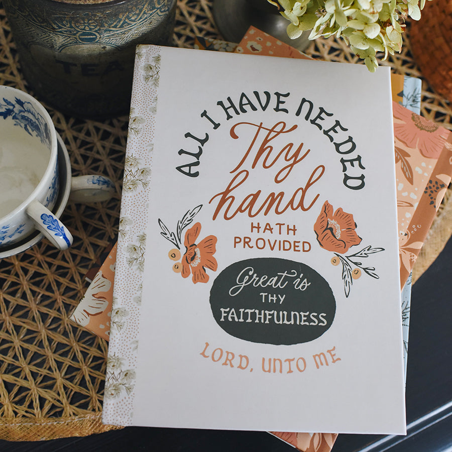 Great is Thy Faithfulness Hardcover Matte Journal - Wellspring