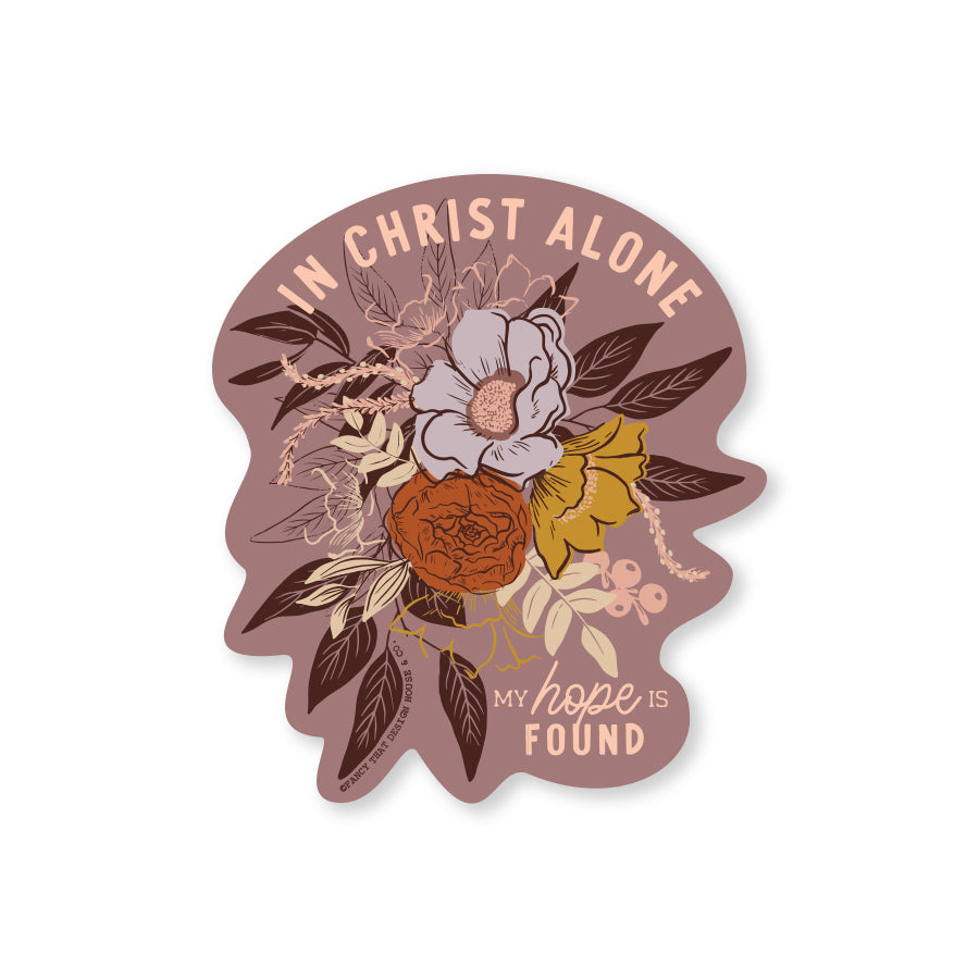 In Christ Alone Sticker