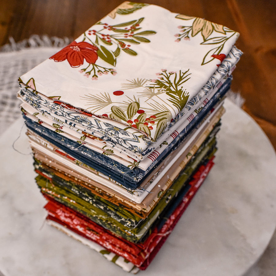 Moda Old World Yuletide Fat Quarter - PREORDER