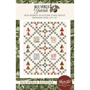 Moda Old World Yuletide Cozy Quilt Printed Pattern - PREORDER CLOSED