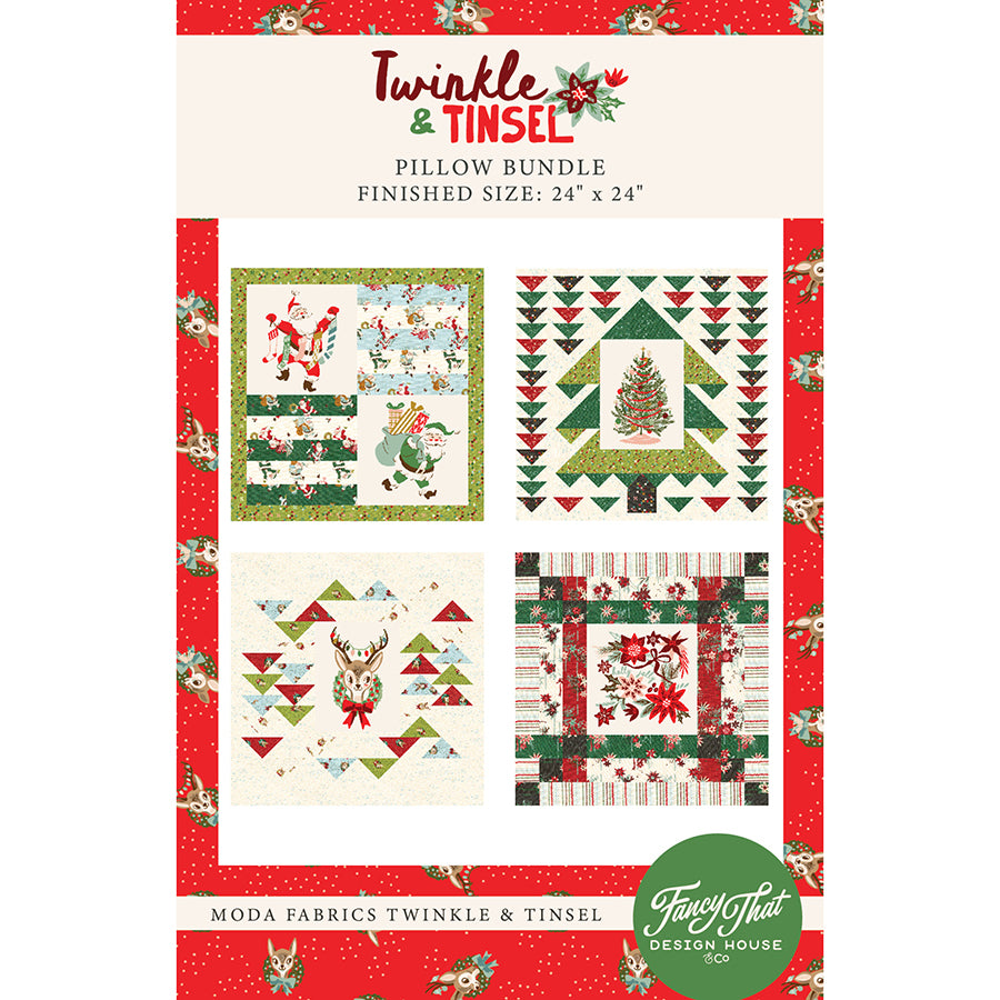 Moda Twinkle & Tinsel Pillow Bundle Printed Pattern PREORDER