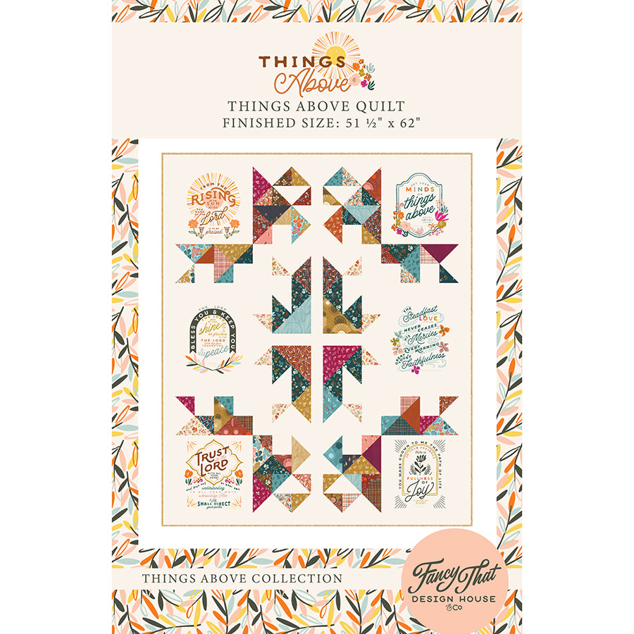 Moda Things Above Quilt - PDF Digital Download