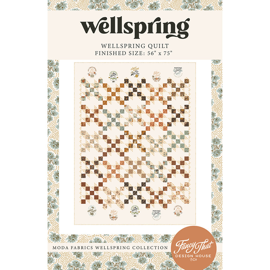 Moda Wellspring Quilt Printed Pattern Booklet - PREORDER
