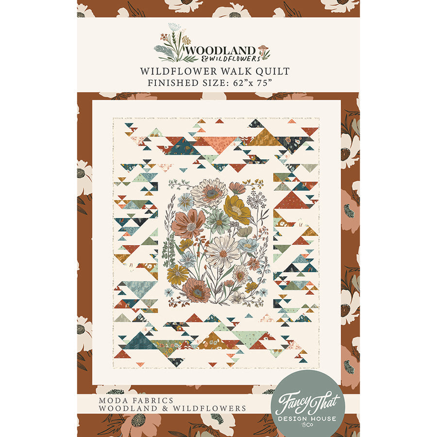 Moda Woodland & Wildflowers - Wildflower Walk Quilt - PDF Digital Download