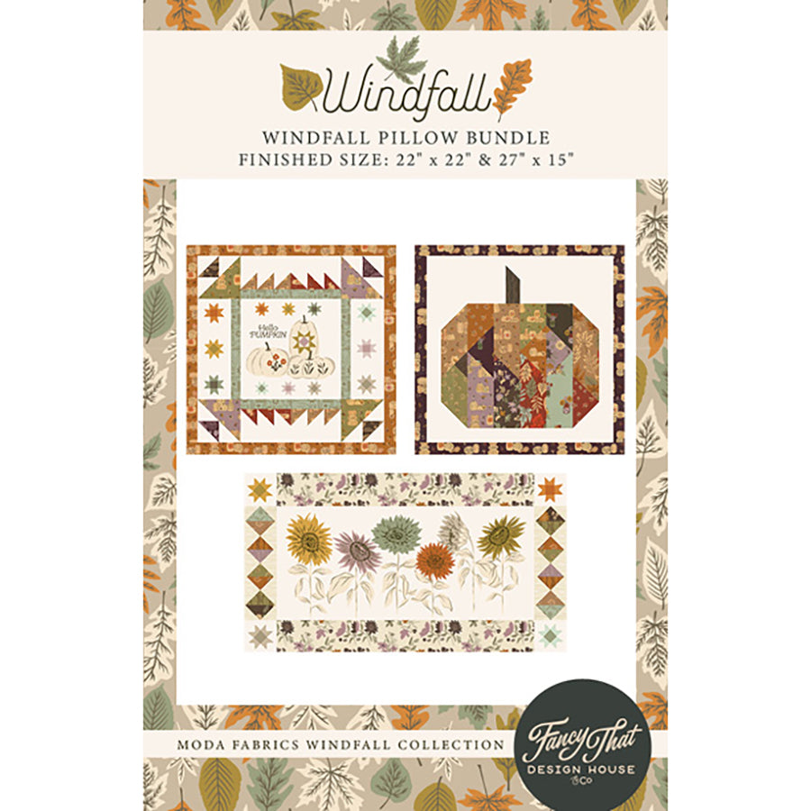Moda Windfall Pillow Bundle Printed Pattern Booklet - PREORDER