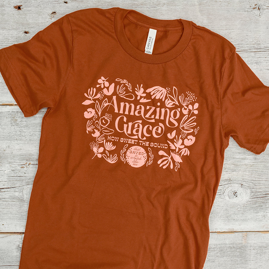 Amazing Grace T Tee Shirt Fancy That Design House