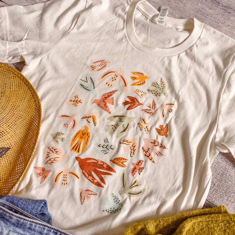 Little Birds 100% Cotton Tee / T Shirt