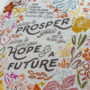 Jeremiah 29:11 Hope & Future 500 Piece Puzzle