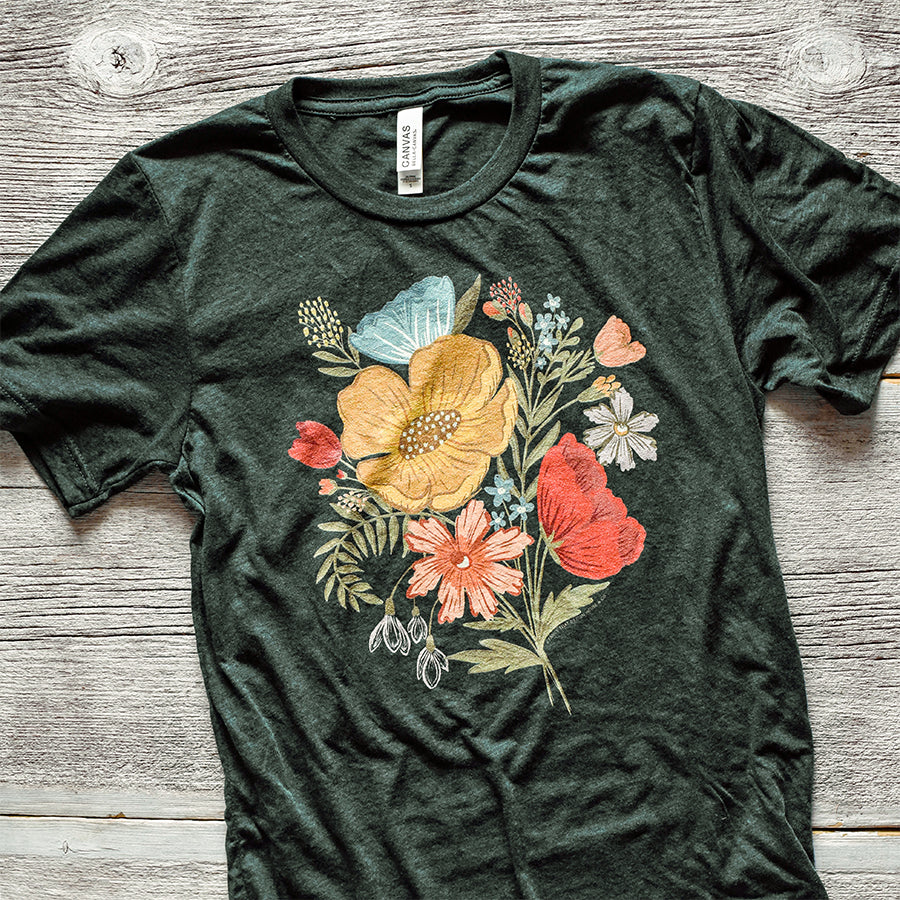 thumbnail image 2 of Hozier Unreal Unearth 2025 Flower Tour T-shirt 2 of 14