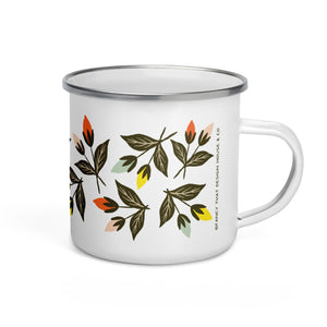 Little Buds Enamel Camping Mug