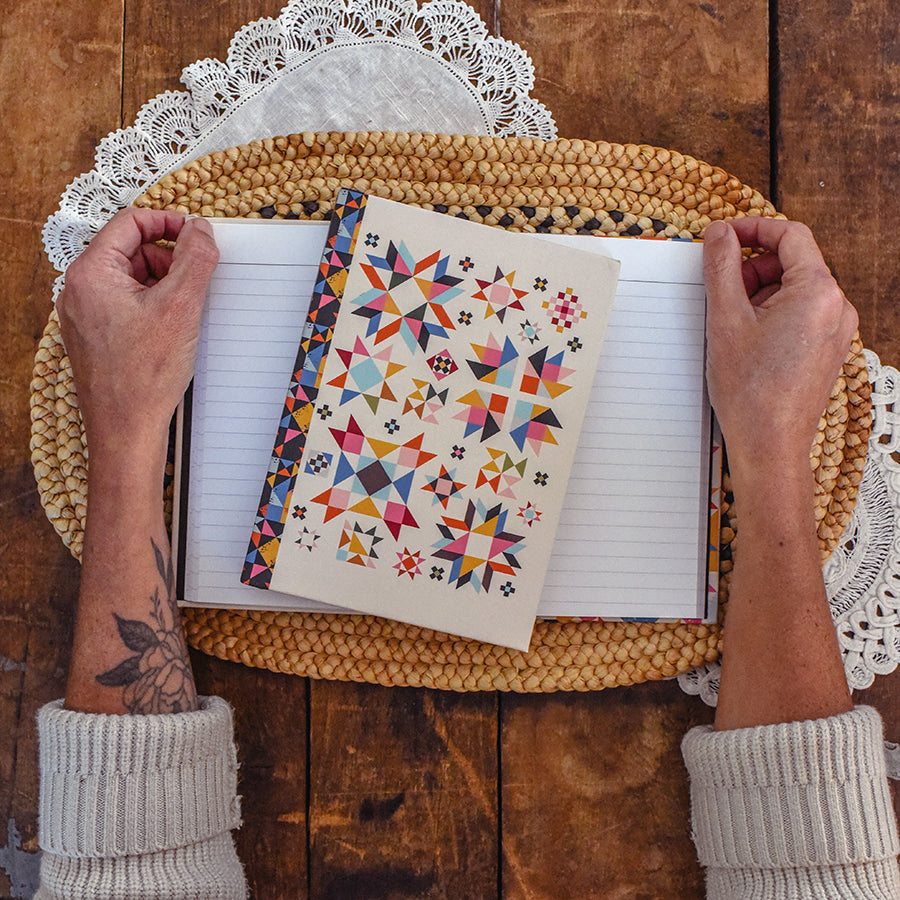 Quilt Sampler Hardcover Matte Journal