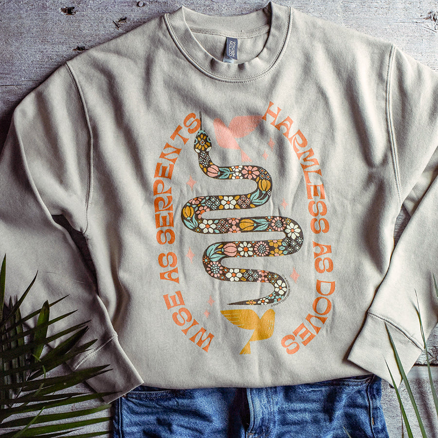 Wise as Serpents, Harmless as Doves Premium Sweatshirt