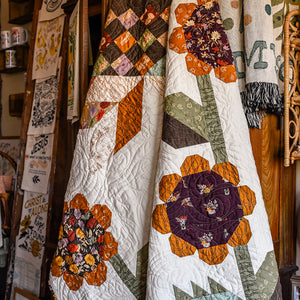 Moda Windfall Sunflower Garden Quilt Printed Pattern Booklet - PREORDER