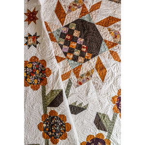 Moda Windfall Sunflower Garden Quilt Printed Pattern Booklet - PREORDER