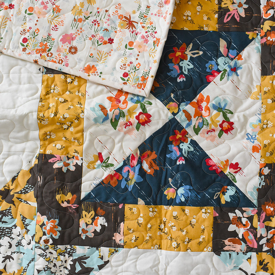 Moda Boho Haven Boho Row Quilt Digital Download Pattern