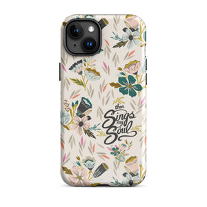 Then Sings My Soul floral Dual Layer iPhone case