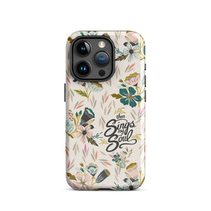 Then Sings My Soul floral Dual Layer iPhone case