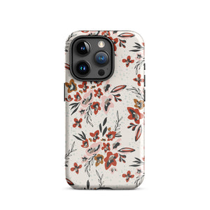 Floral Spray Dual Layer iPhone Case