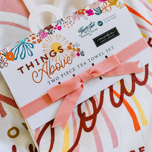 Moda Things Above Hymn Tea Towel Bundle PREORDER CLOSED