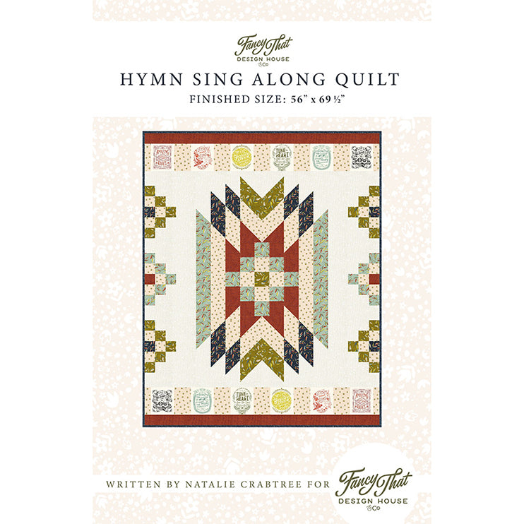 Songbook Hymn Sing Along Quilt Pattern Printed Booklet
