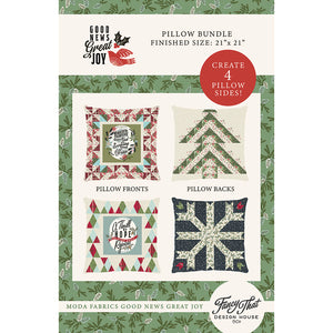 Moda Good News Great Joy Pillow Bundle Pattern Printed Booklet - NOW available!