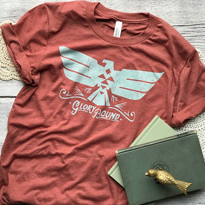 Glory Bound Tribal Bird Triblend Tee / T Shirt