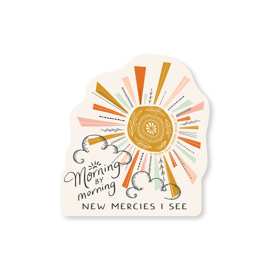 New Mercies Sunshine Sticker