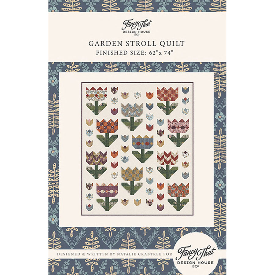 Slow Stroll Pattern Moda Slow Stroll Garden Stroll Quilt Pattern Booklet - Fancy That ...