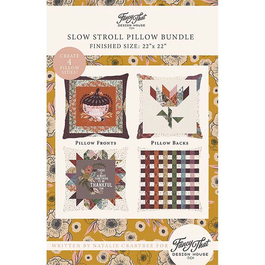 Slow Stroll: Pillow Pattern