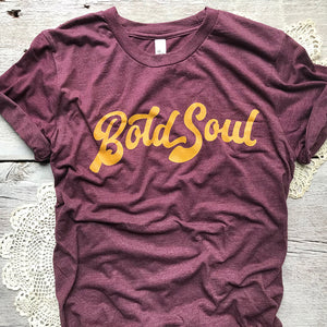 Bold Soul Triblend Tee / T Shirt