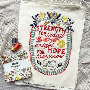 Moda Songbook Hymn Panel - Individual Prints - Strength for Today