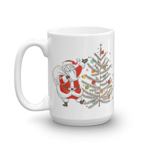 Santa with Tree Mug
