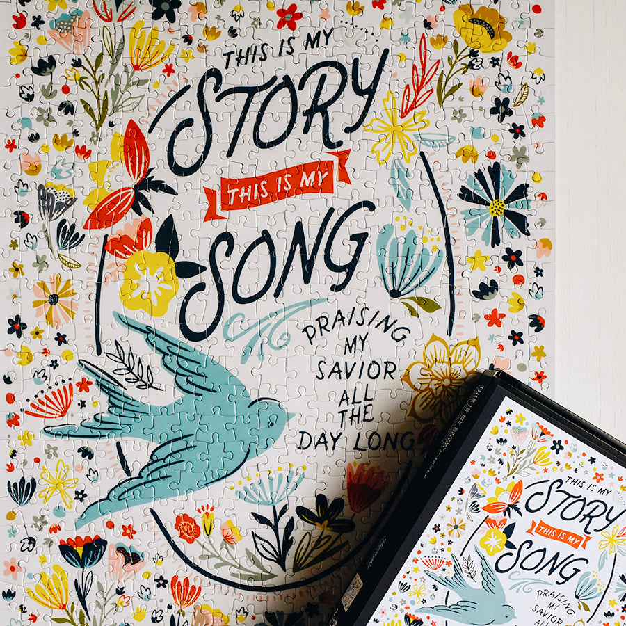 This is my Story This is my Song Puzzle - Fancy That Design House &amp; Co.