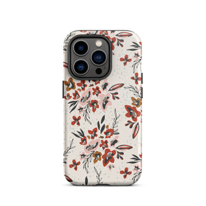 Floral Spray Dual Layer iPhone Case